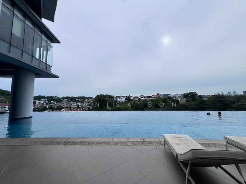 Servis Apartment untuk Dijual di Damansara City Residency (DC Residensi) - Bernisa Bon - Pool - PropertyGuru.com.my