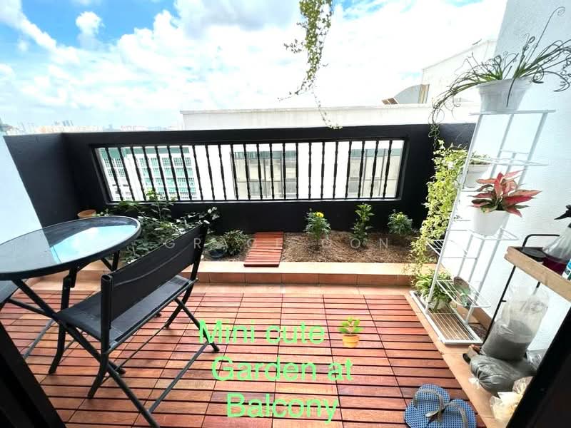 Service Residence for Rent at The Heritage Residence - Grace Oon - Balcony - PropertyGuru.com.my