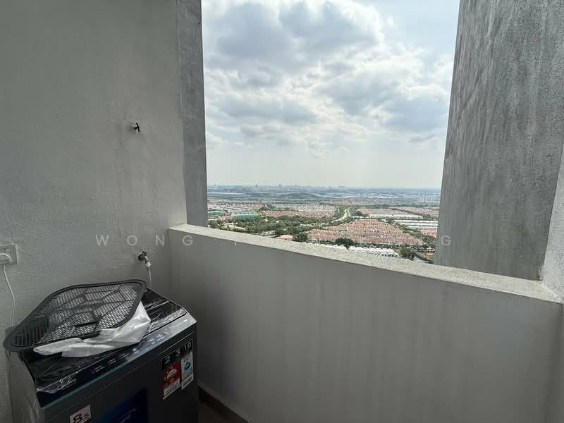 Service Residence for Rent at SUNSURIA FORUM SERVICED APARTMENT - Wong Yuan Kong - Balcony - PropertyGuru.com.my
