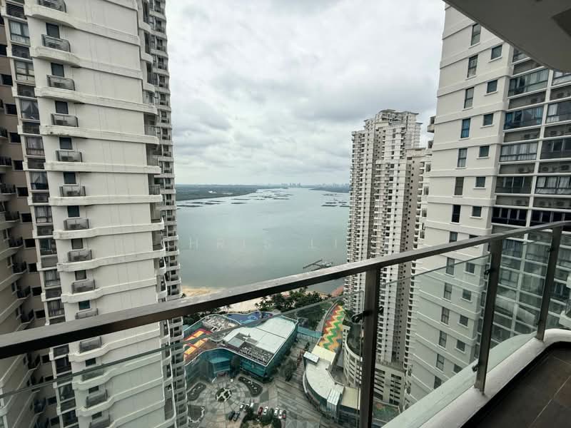 Amberside @ Country Garden Danga Bay untuk Untuk Disewa - RM 3,000 /bulan, Apr 2026 - Balcony - PropertyGuru.com.my