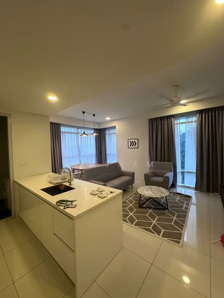 Service Residence for Rent at The Ridge - HY Sham - Living Room - PropertyGuru.com.my