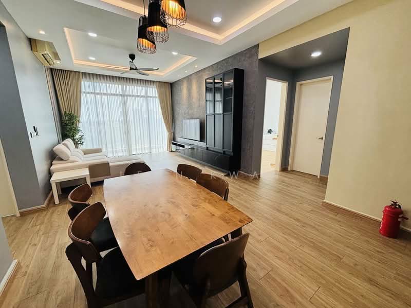 Service Residence for Rent at Conezion Residences - Leon Kwan - Living Room - PropertyGuru.com.my
