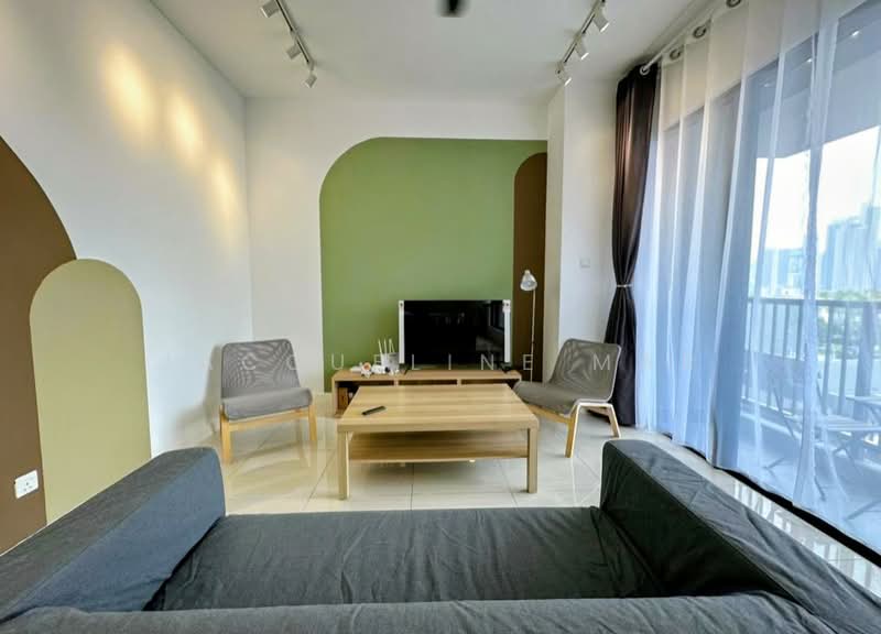 One Cochrane Residence untuk Untuk Dijual - RM 980,000, Mac 2026 - Living Room - PropertyGuru.com.my