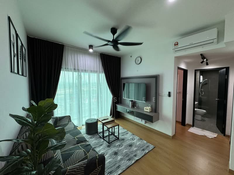 Maya Bay Residences @ Gamuda Cove untuk Untuk Disewa - RM 1,650 /bulan, Mac 2026 - Living Room - PropertyGuru.com.my