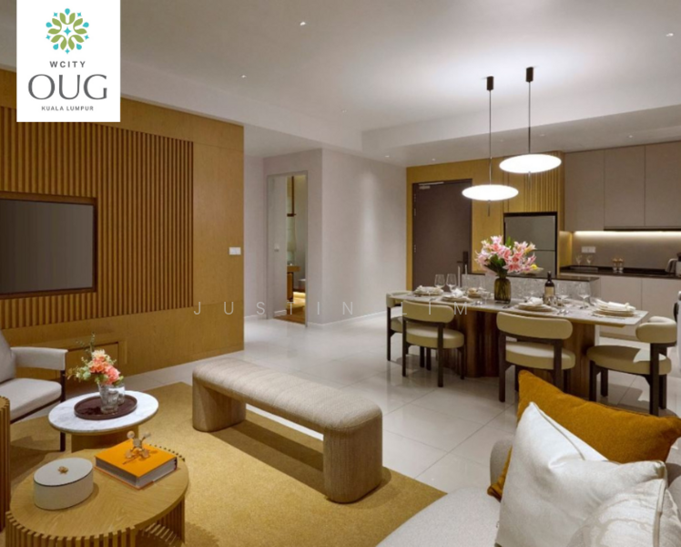 Condominium for Sale at Aras Residences - Justin Lim - Living Room - PropertyGuru.com.my