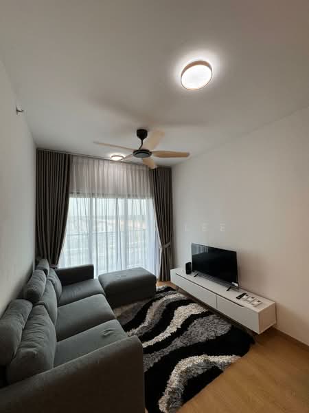 Maya Bay Residences @ Gamuda Cove untuk Untuk Disewa - RM 1,650 /bulan, Mac 2026 - Living Room - PropertyGuru.com.my