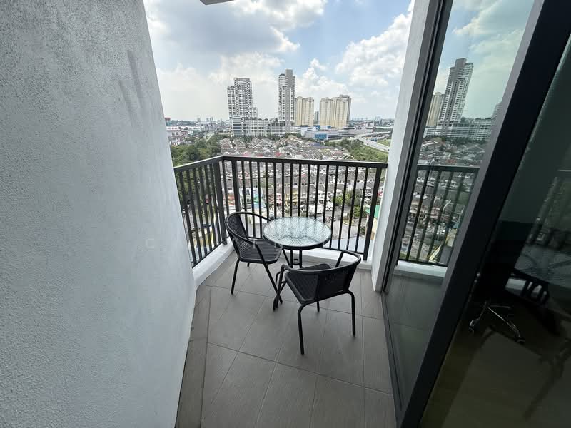 Service Residence for Rent at The New Duo @ Edumetro - Calvin Loke - Balcony - PropertyGuru.com.my