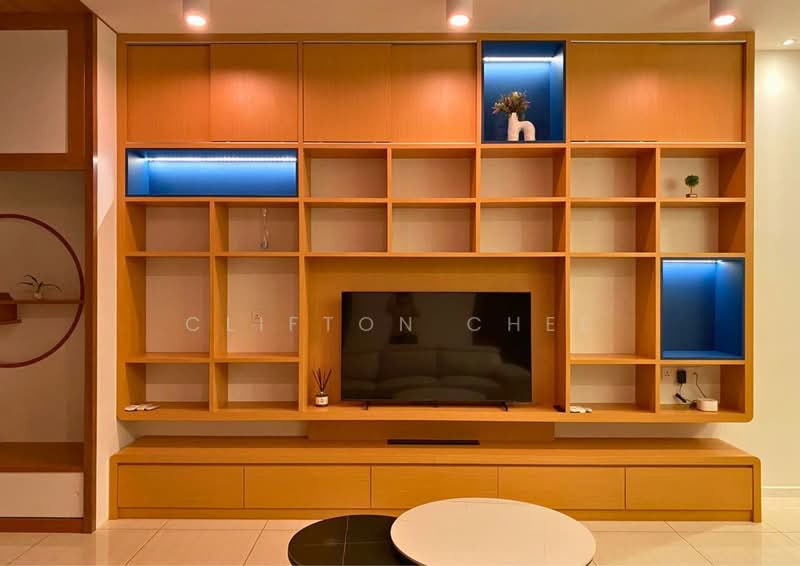 Condominium for Sale at Queens Residences Q1 @ Queens Waterfront - Clifton Chee - Living Room - PropertyGuru.com.my