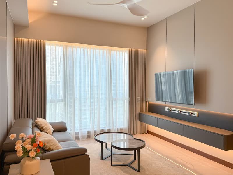 Service Residence for Rent at Core Residence @ TRX - Ryan Beh - Living Room - PropertyGuru.com.my