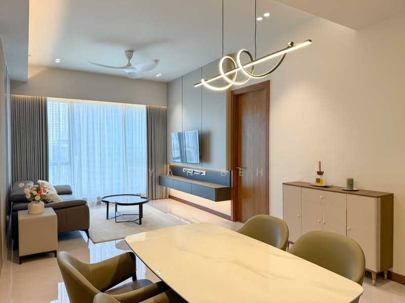 Service Residence for Rent at Core Residence @ TRX - Ryan Beh - Living Room - PropertyGuru.com.my