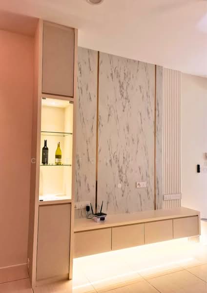 Condominium for Sale at Queens Residences Q1 @ Queens Waterfront - Clifton Chee - Living Room - PropertyGuru.com.my