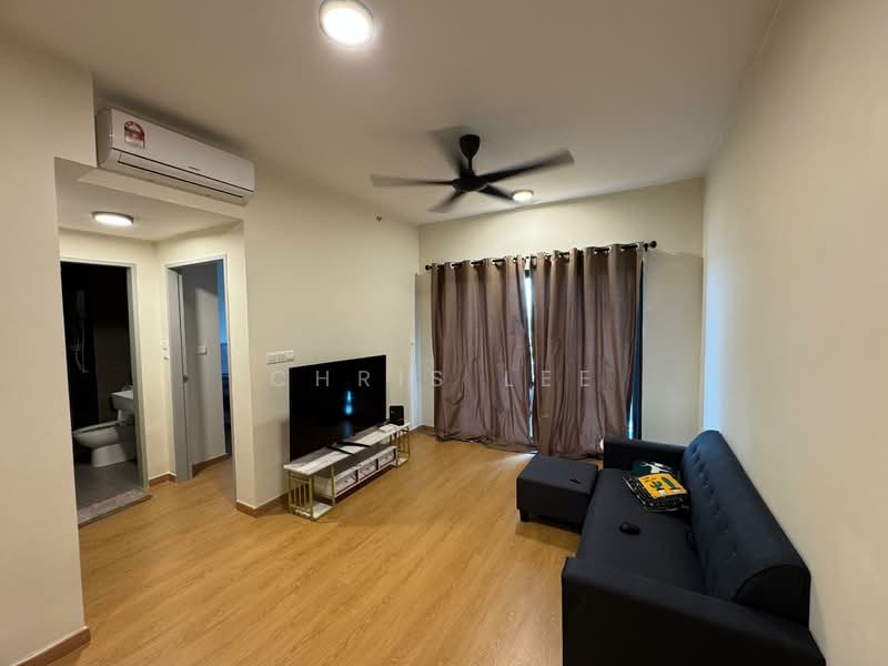 Maya Bay Residences @ Gamuda Cove untuk Untuk Disewa - RM 1,650 /bulan, Mac 2026 - Living Room - PropertyGuru.com.my