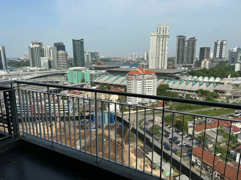 Service Residence for Sale at V@SUMMERPLACE - Victor Chia - Balcony - PropertyGuru.com.my