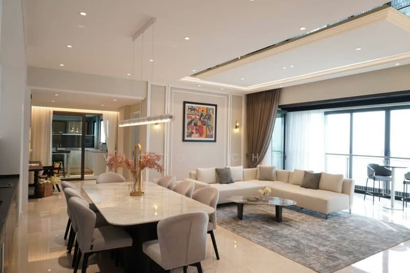 The Astaka @ 1 Bukit Senyum untuk Untuk Dijual - RM 2,700,000, Mac 2026 - Living Room - PropertyGuru.com.my