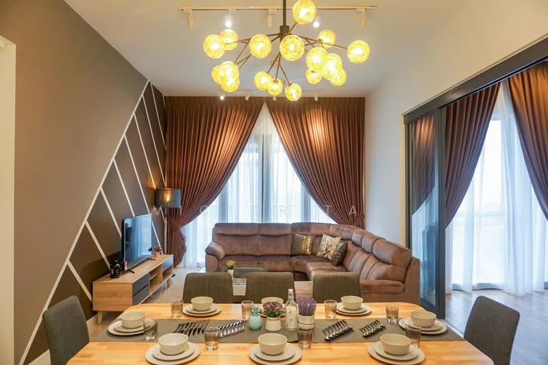 Service Residence for Rent at The Astaka @ 1 Bukit Senyum - Victor Tai - Living Room - PropertyGuru.com.my