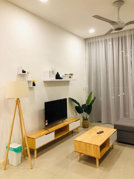 Service Residence for Rent at D'Pristine - Dennis Tay - Living Room - PropertyGuru.com.my