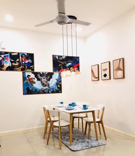 Service Residence for Rent at D'Pristine - Dennis Tay - Dining Room - PropertyGuru.com.my