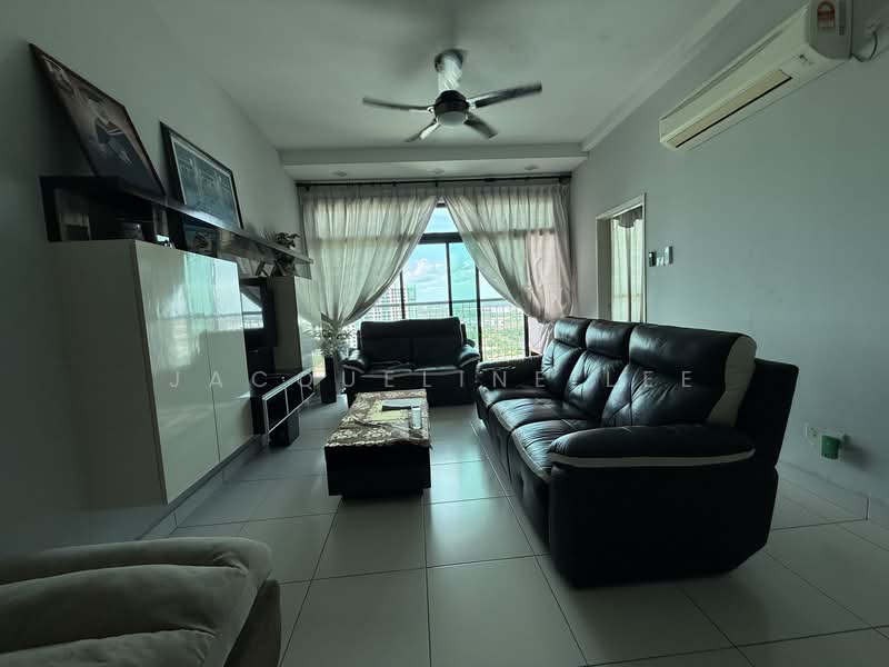 Service Residence for Sale at Sky Peak Residences - Jacqueline Lee - Living Room - PropertyGuru.com.my