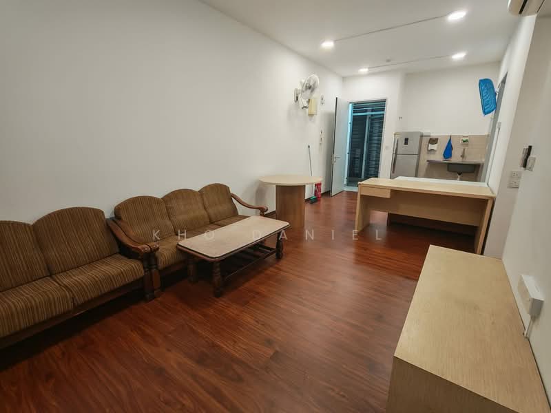 Service Residence for Sale at Gaya Resort Homes - Kho Daniel - Living Room - PropertyGuru.com.my