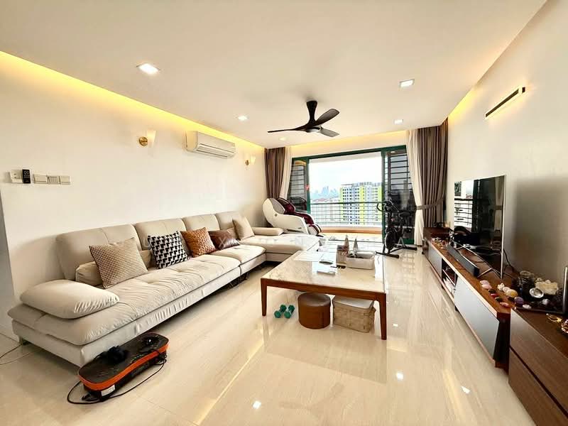 Condominium for Sale at The Straits View Condominium - Jun Xiong Tan - Living Room - PropertyGuru.com.my