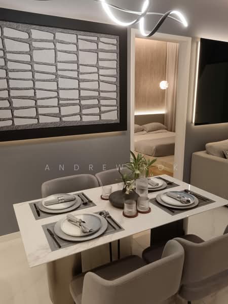Service Residence for Sale at The WYN Residences - Andrew Kok - Dining Room - PropertyGuru.com.my