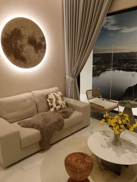 Service Residence for Sale at The WYN Residences - Andrew Kok - Living Room - PropertyGuru.com.my