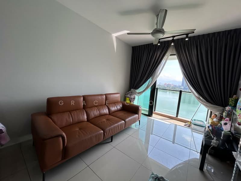 Condominium for Sale at Mizumi Residences - Grace Chooi - Living Room - PropertyGuru.com.my