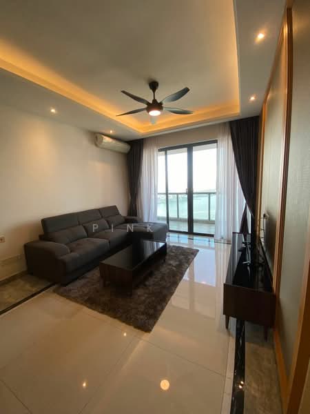 R&F Princess Cove Phase 2-Seine Region untuk Untuk Disewa - RM 3,200 /bulan, Mac 2026 - Living Room - PropertyGuru.com.my