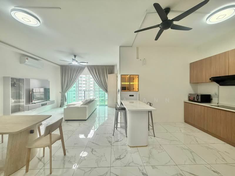 Condominium for Sale at QuayWest Residence - Cynthia Ann - Living Room - PropertyGuru.com.my