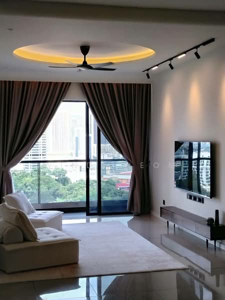 Service Residence for Rent at Duta Park Residences - Windz Neom - Living Room - PropertyGuru.com.my