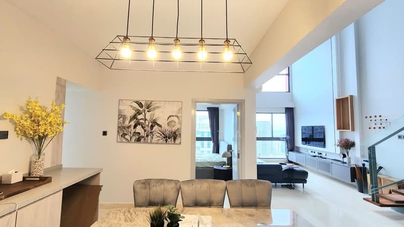 Service Residence for Rent at V@SUMMERPLACE - Eric Tan - Living Room - PropertyGuru.com.my