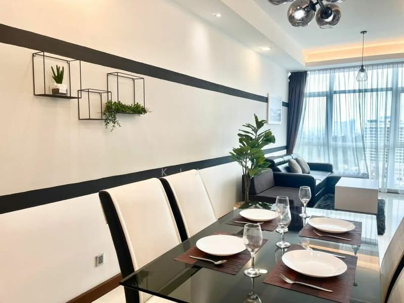 Service Residence for Sale at Paragon Residences @ Straits View - Kia . - Living Room - PropertyGuru.com.my
