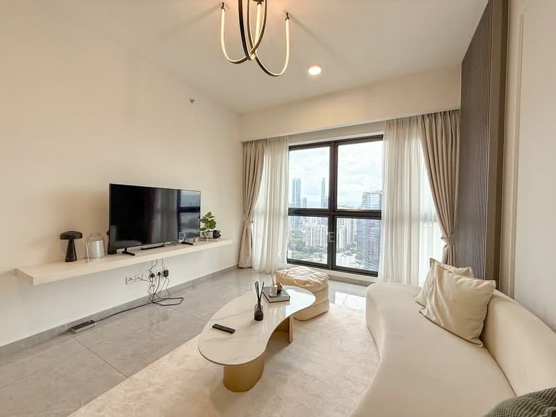 Servis Apartment untuk Disewa di Agile Bukit Bintang - Ryan Beh - Living Room - PropertyGuru.com.my