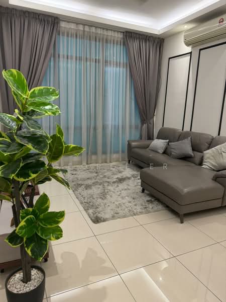 Service Residence for Sale at The Park Sky Residence - George Er - Living Room - PropertyGuru.com.my