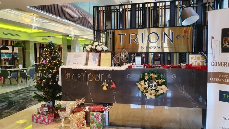Service Residence for Sale at Trion 2 @ KL - Sabrina Chong - Lobby - PropertyGuru.com.my