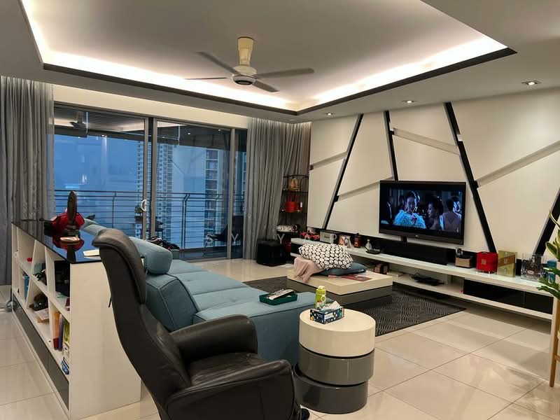 Kondominium untuk Dijual di The Westside One - SY YAP - Living Room - PropertyGuru.com.my