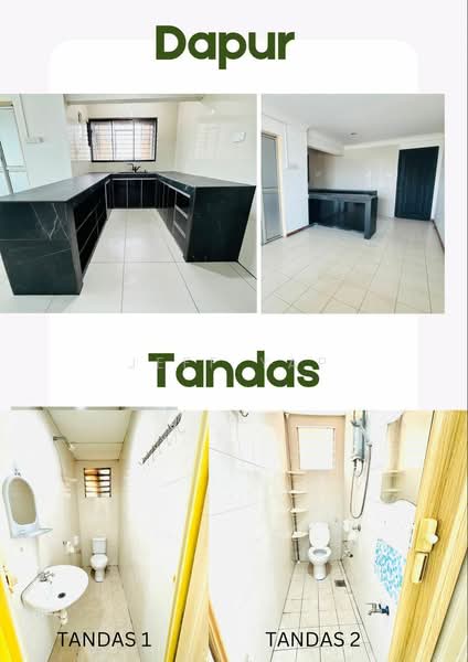 Vistaria untuk Untuk Disewa - RM 1,300 /bulan, Mac 2026 - Kitchen - PropertyGuru.com.my