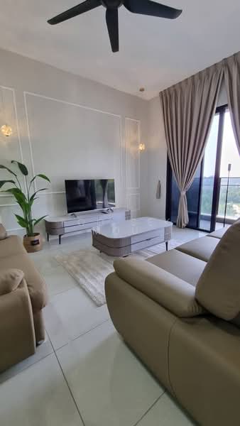 Condominium for Rent at Secoya Residence - Foo Sek Mou - Living Room - PropertyGuru.com.my