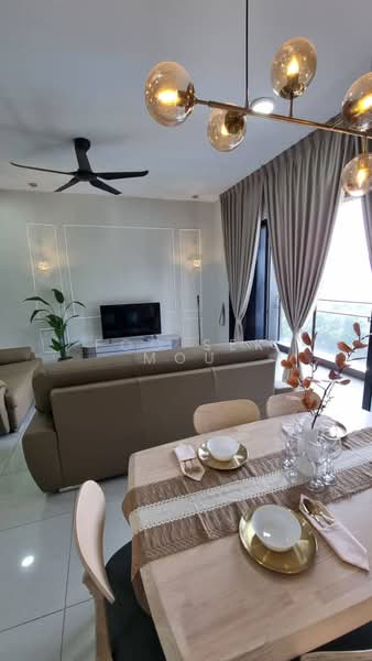 Condominium for Rent at Secoya Residence - Foo Sek Mou - Living Room - PropertyGuru.com.my