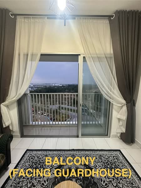 Apartment for Rent at Residensi Idaman - Fuad Ali - Balcony - PropertyGuru.com.my