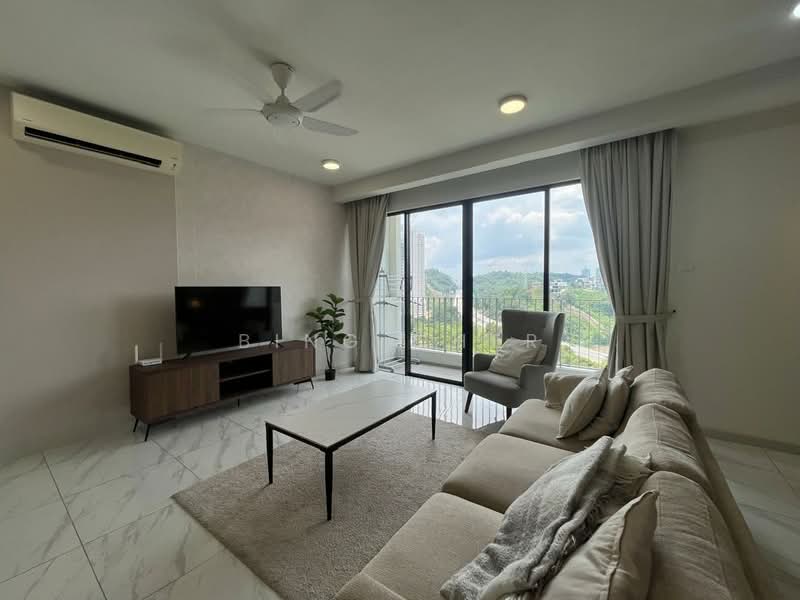 Condominium for Rent at South Brooks - Bing Cher - Living Room - PropertyGuru.com.my