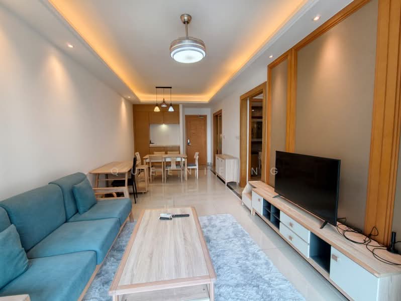 Service Residence for Sale at R&F Princess Cove Phase 1 - Queenie Ng - Living Room - PropertyGuru.com.my