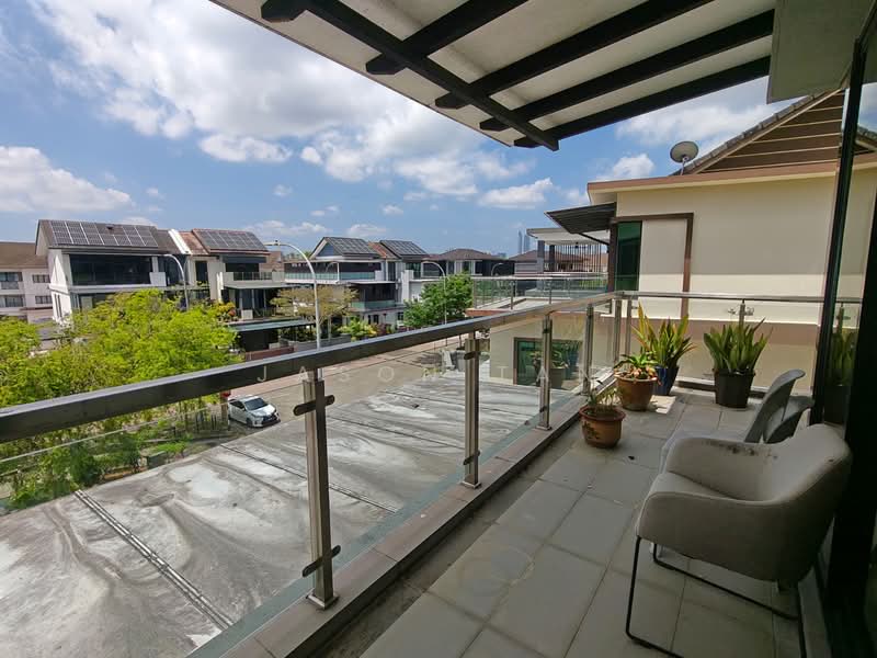 Semi-Detached House for Sale in Taman Sri Intan (Johor Bahru) - Jason Tan - Balcony - PropertyGuru.com.my