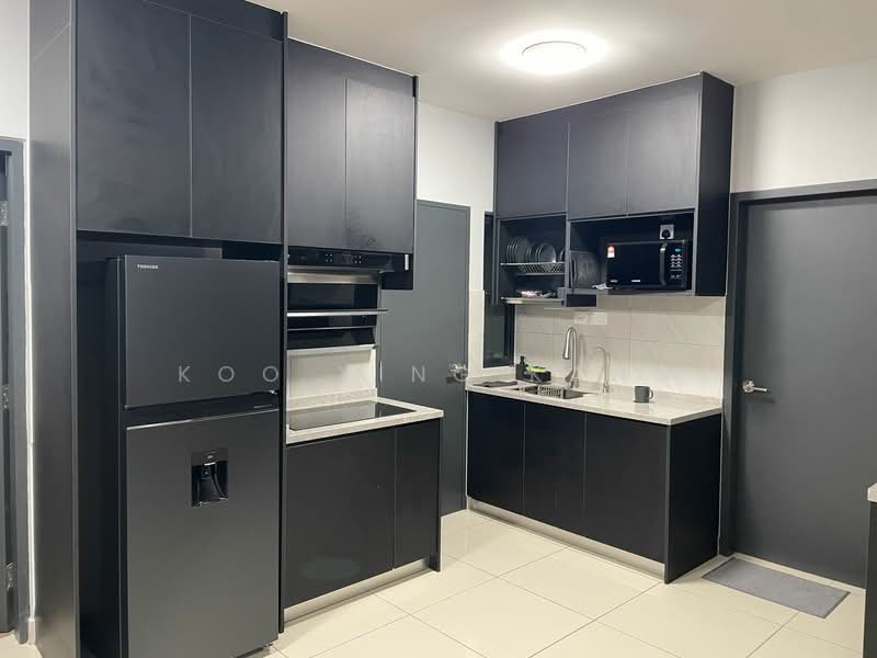 Service Residence for Sale at AraTre' Residences - Koo Ying Kang - Kitchen - PropertyGuru.com.my