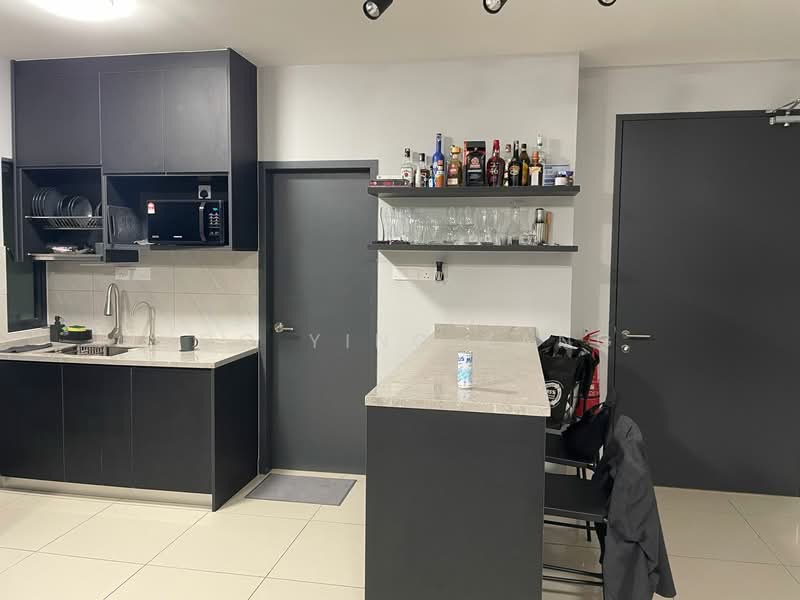 Service Residence for Sale at AraTre' Residences - Koo Ying Kang - Kitchen - PropertyGuru.com.my