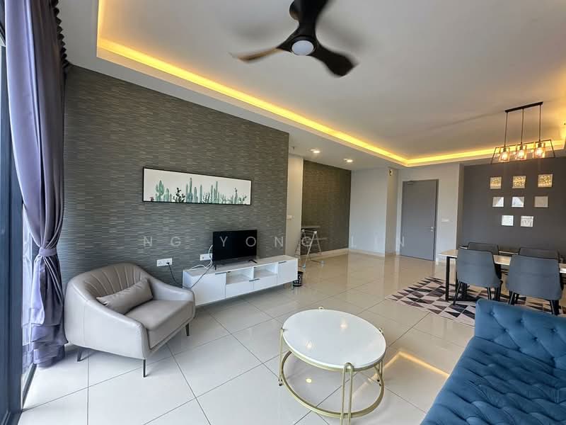 Service Residence for Rent at Sunway Citrine Residences - Ng Yong Lin - Living Room - PropertyGuru.com.my