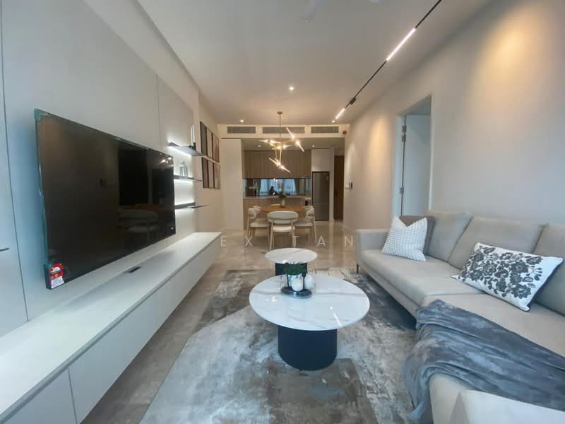 Service Residence for Rent at TRX Residences - Rex Tan - Living Room - PropertyGuru.com.my