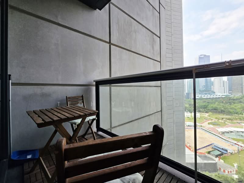 Condominium for Rent at Condominium @ The Troika - Teoh Yie Hao - Balcony - PropertyGuru.com.my