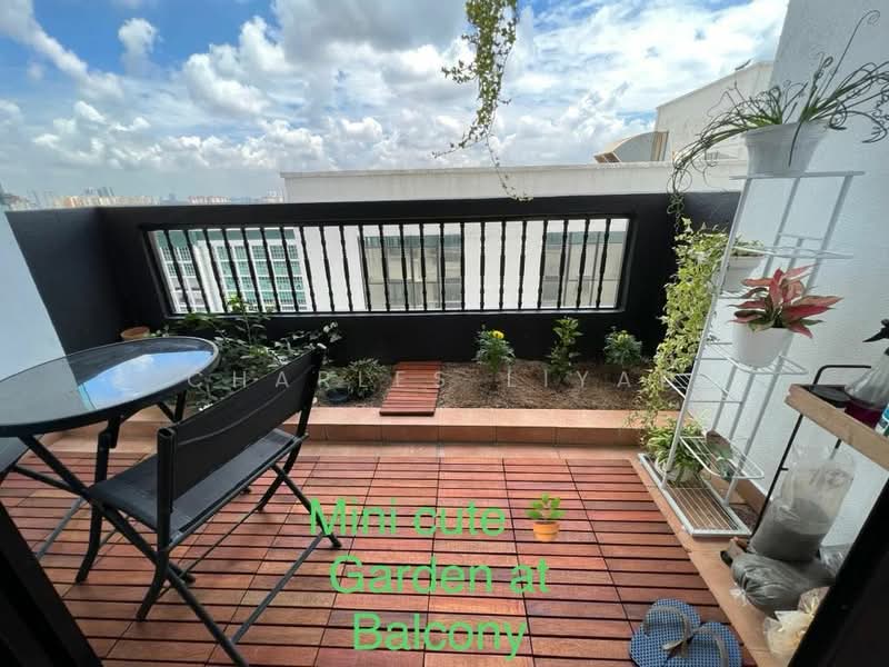 Service Residence for Rent at The Heritage Residence - Charles Liyau - Balcony - PropertyGuru.com.my