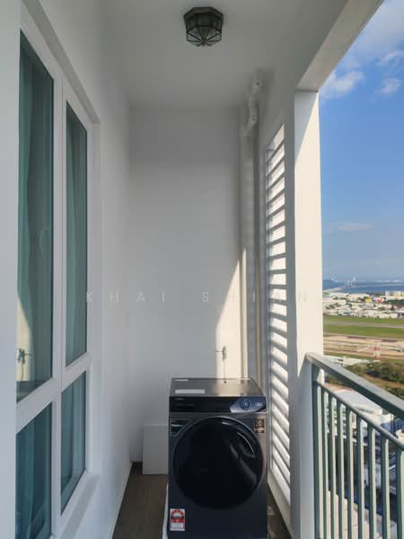 Condominium for Rent at Lucerne Residences - Khai Shian - Balcony - PropertyGuru.com.my